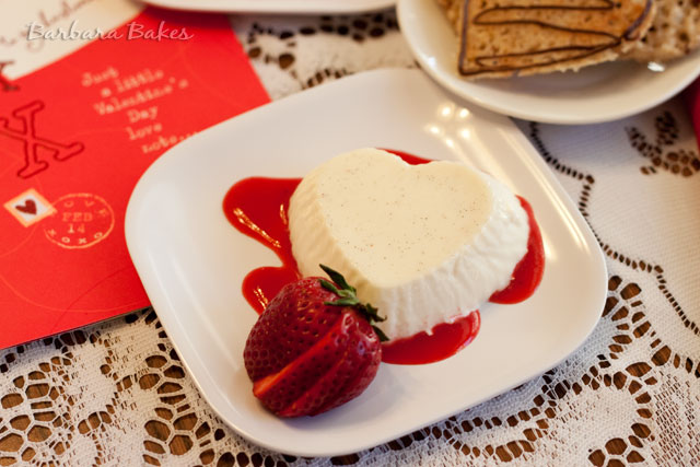 Panna Cotta - Perfect for Valentine's Day!