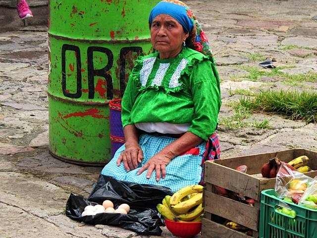 Native Vendor - Oaxaca, Mexico
