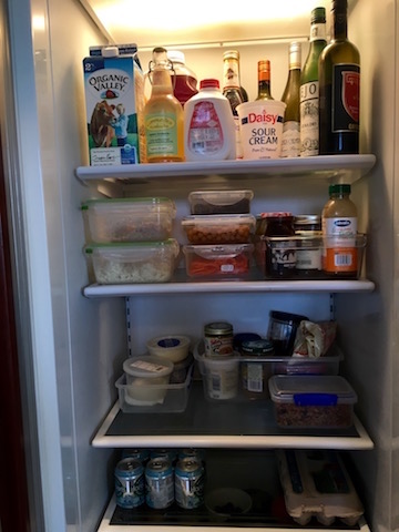 Nothing like a well-stocked fridge!