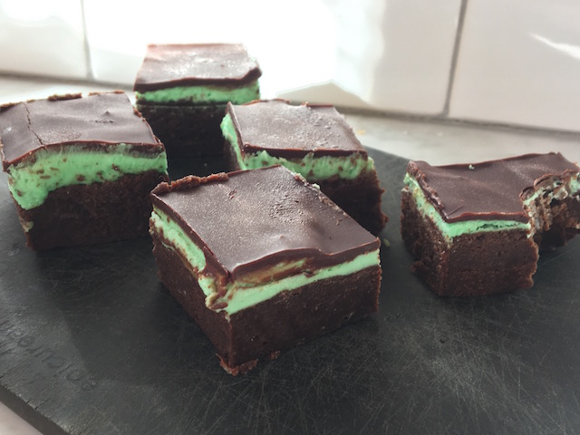 Magical Mint Brownies