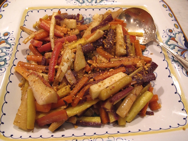 Roasted Root Vegetables with Dukkah